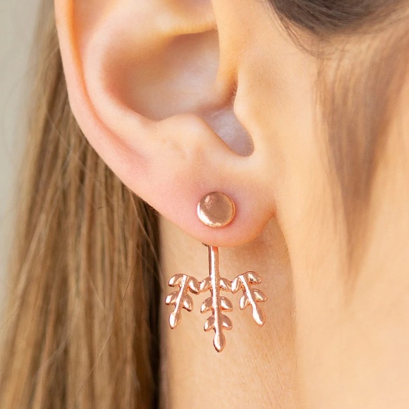 Copper ear jackets